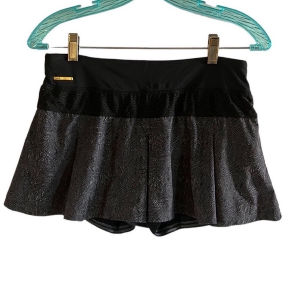 Lole Black and Gray Skirt/skort sz M